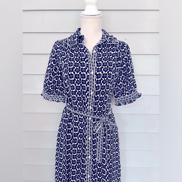 Max Studio London button down dress size M - Picture 4 of 13